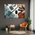Travel Essentials Flat Lay Canvas Wall Art | Exective Decor