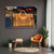 Snake‑Print Duffel Bag Canvas Wall Art | Exective Decor