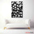 Black & White Multi‑Sport Canvas Wall Art | Monochrome Sports Pattern | Exective Decor