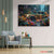 Floral SUV Jungle Canvas Wall Art | Enchanted Off‑Road | Exective Decor