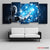 AI Robot Network Wall Art – 5‑Panel Print | Exective Decor