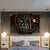 Allah Calligraphy Roundel 4‑Piece Split Panel Canvas | Exective Decre