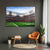 American Football Stadium Canvas Wall Art | End Zone Field Print | Exective Decor