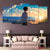 Anime Sunset 5‑Panel Wall Art | Exective Decor