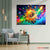Bitcoin Bull Run Canvas – Neon Chart Wall Art | Exective Decor
