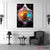 Bitcoin Cosmic Portal Canvas | Futuristic Crypto Art – Exective Decor