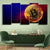 Bitcoin Inferno Eclipse 5‑Panel Canvas | Exective Decor