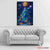 Bitcoin Mountain Temple Canvas – Fantasy Crypto Art | Exective Decor