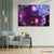 Bitcoin Neon Alley Canvas – Cyberpunk City Art | Exective Decor