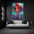 Bitcoin Neon Cityscape Canvas | Exective Decor