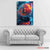 Bitcoin Wall Art Canvas | Neon Crypto Sphere – Exective Decor