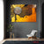 Bitcoin on Gold Circuit Canvas – Crypto Tech Art | Exective Decor