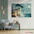 Cliffside Monastery Path Seascape Canvas | Exective Decor