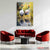 Crowned Cranes Marsh Reflection Canvas | Exective Decor