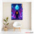 Crypto Neon Explorer Canvas – Bitcoin & Ethereum Art | Exective Decor