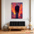 Fire‑Sky Sentinel Bald Eagle Canvas | Exective Decor