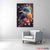 Floral Kingfisher Wall Art Canvas | Exective Decor