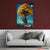 Golden Blossom Tree Wall Art – Blue Sky Botanical Exective Decor