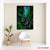 Jungle Motorcycle  Wall Art | Rainforest Adventure Ride | Exective Decor