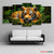 Jungle Tiger Cub 5‑Panel Canvas – Wildlife Wall Art | Exective Decor