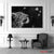 Leopard Black & White Canvas | Exective Decor