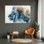 Lion Dreamscape Double‑Exposure Canvas | Exective Decor