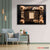 Luxury Trunk Frame with Gold Hardware Canvas Wall Art | Exective Decor