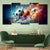 Multi‑Sport 5‑Panel Canvas Wall Art | Galaxy Sports Decor | Exective Decor