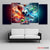 Multi‑Sport Galaxy Wall Art 5‑Panel | Exective Decor