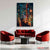 Neon Cityscape Wall Art Canvas | Futuristic Skyline – Exective Decor