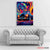  Neon Hot Rod Canvas Wall Art | Exective Decor