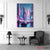 Neon Pastel Cyber City Wall Art | Exective Decor