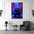  Neon Sentinel Canvas Wall Art | Exective Decor