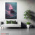 Neon Ship in Storm Wall Art Canvas | Exective Decor