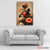 Poppy Noir Bouquet Floral Canvas | Exective Decor