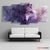 Purple Wolf 5 Piece Canvas Wall Art | Exective Decor