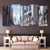 Starport Mech City 5‑Panel Wall Art | Exective Decor