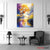 Sunlit Autumn Stream Watercolor Canvas | Exective Decor