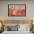 Terracotta Blush Layers Abstract Wall Art | Exective Deore