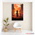 Urban Sunset Dreamer Anime Wall Art – Neon City Silhouette Exective Decor