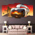 VR Sunset Wall Art – 5‑Panel Canvas Print | Exective Decor