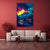 Volcano Eruption Wall Art Canvas | Exective Decor