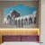 White Mosque Domes & Arches 5‑Piece Canvas | Exective Decre