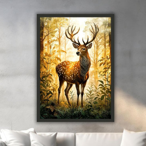 Majestic Deer – Nature - Inspired Wall ArtDear wall ArtexectivedecorMajestic Deer – Nature - Inspired Wall Art